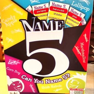 Name 5 Board Game